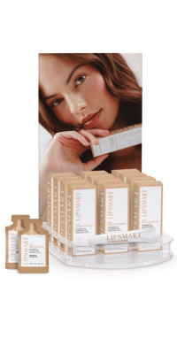 LipSmart Intro Order Display Unit, Product and Samples